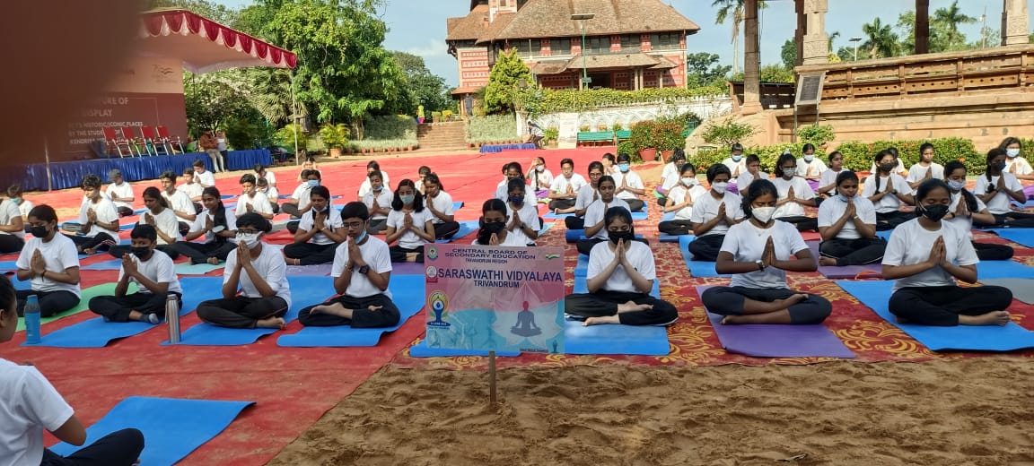 Proud Moment for SV -  International  Day of Yoga  (IDY) Celebrations